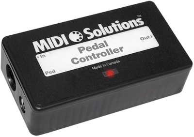 MIDI Solutions Continuous MIDI Data Pedal Controller 